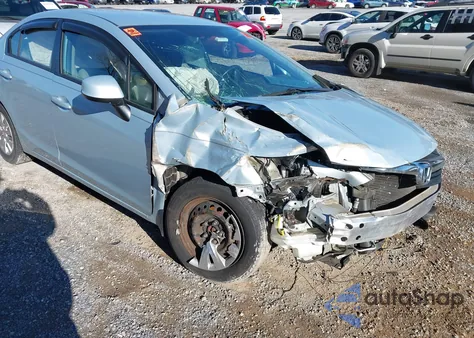 2012 Honda Civic Lx из США, поврежденный, VIN 2HGFB2F55CH500191